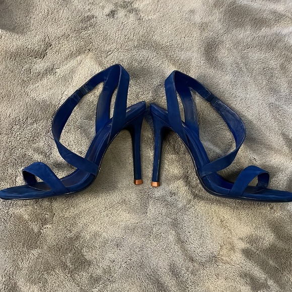 Schutz Blue heels - Picture 2 of 4
